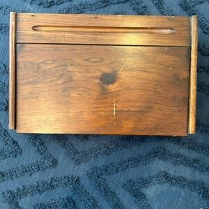 Antique Traveling Secretary, Slant Top Portable Writing Desk